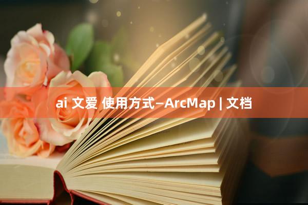 ai 文爱 使用方式—ArcMap | 文档